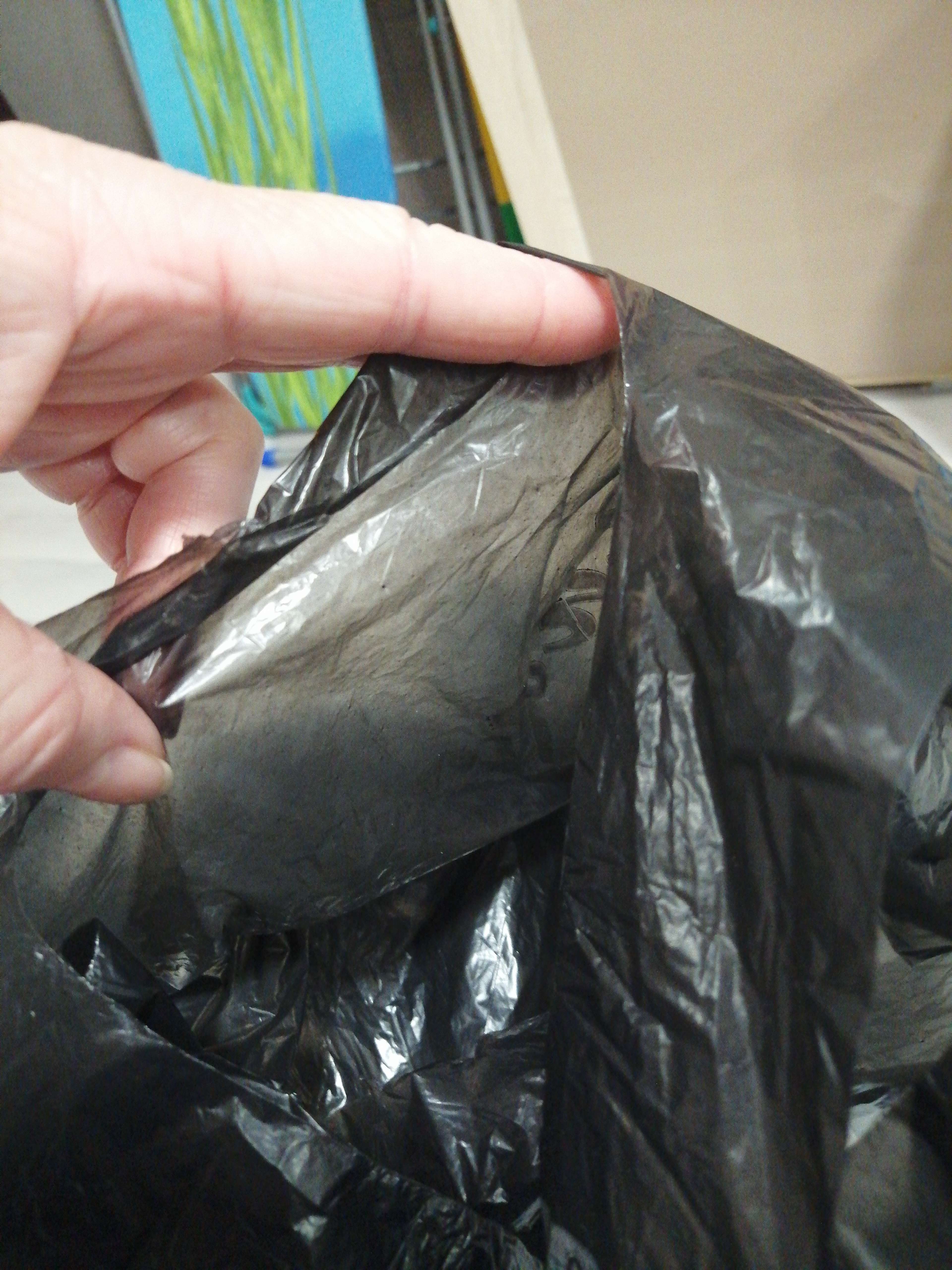 Фотография покупателя товара Пакет «Спасибо за покупку», полиэтиленовый, майка, чёрная, 28 х 48 см, 14 мкм