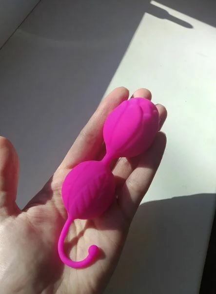 Фотография покупателя товара Шарики вагинальные Оки- Чпоки, для укрепления мышц влагалища, вес 45 г, розовый - Фото 1