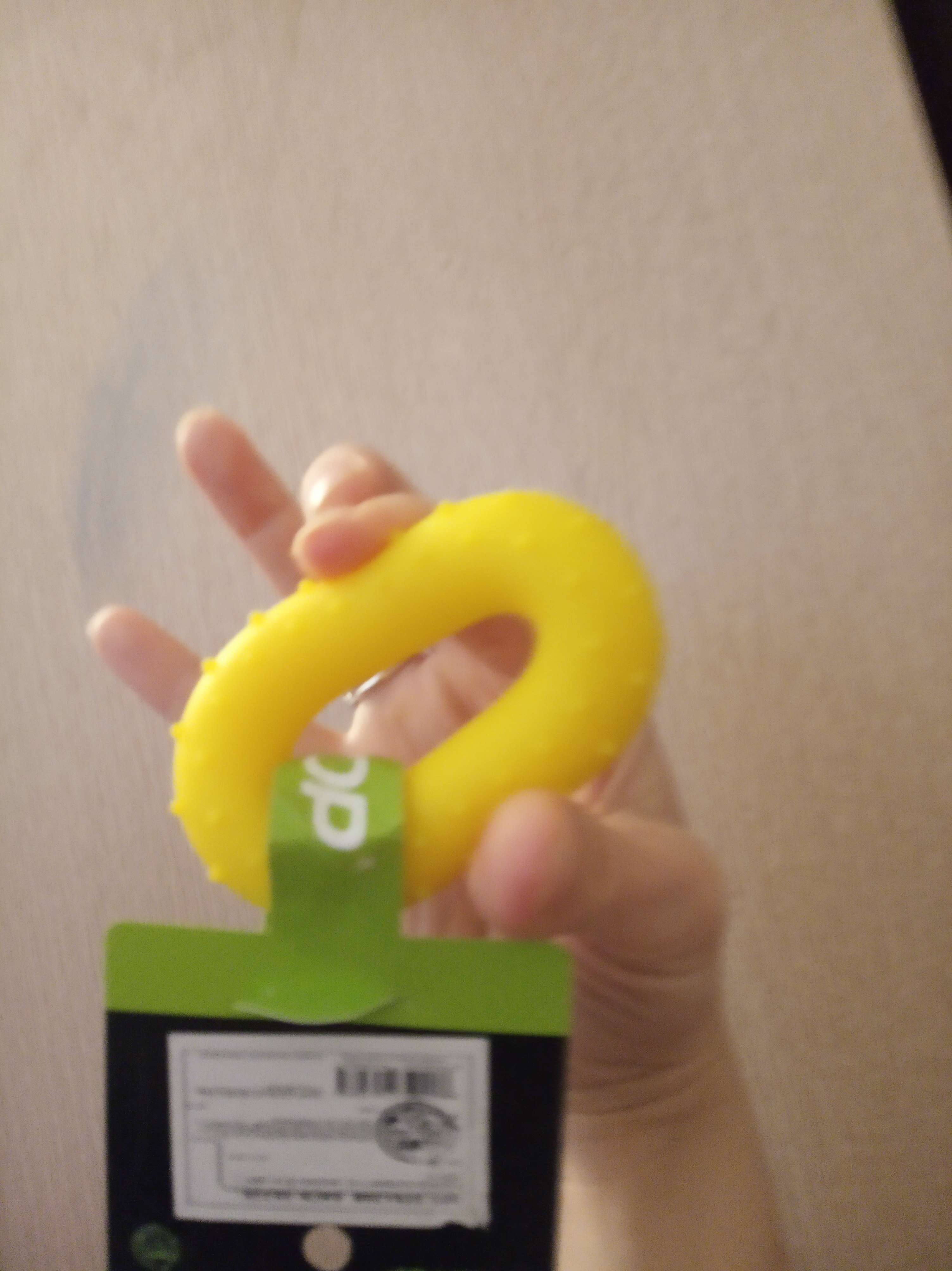 Фотография покупателя товара Эспандер кистевой ONLYTOP, массажный, 20 кг, цвет жёлтый - Фото 1
