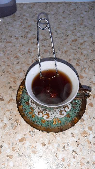 Фотография покупателя товара Сито для чая Доляна «Ёлочка», 16,5 см - Фото 6