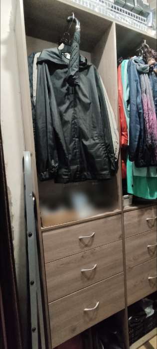 Фотография покупателя товара Чехол для одежды плотный Доляна, 60×110×50 см, PEVA, цвет белый - Фото 4