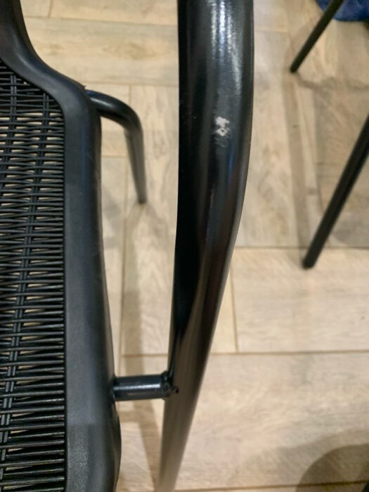 Фотография покупателя товара Набор садовой мебели: стол, 2 кресла, коричневый - Фото 5