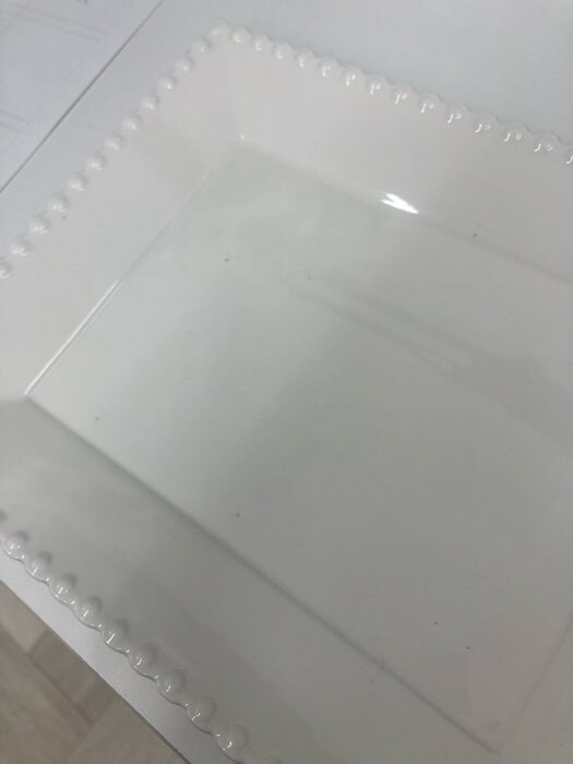 Фотография покупателя товара Тарелка фарфоровая десертная Magistro «Лакомка», 20×16 см, цвет белый - Фото 1