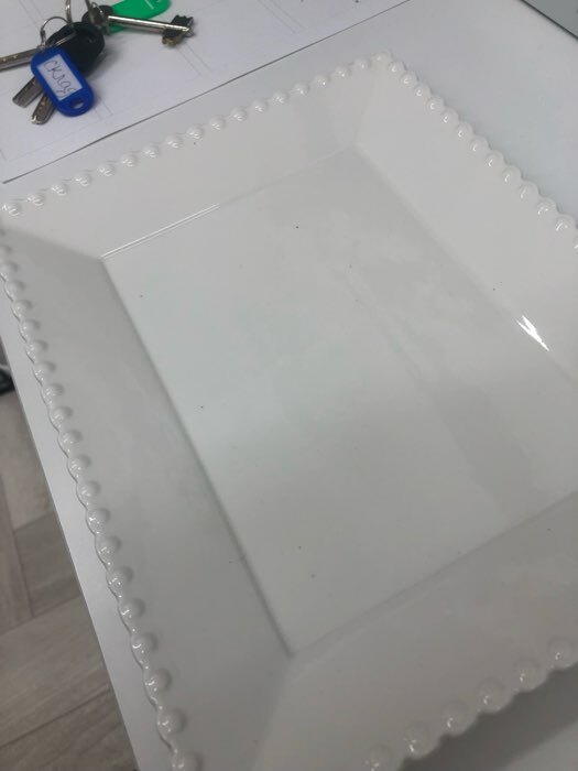 Фотография покупателя товара Тарелка фарфоровая десертная Magistro «Лакомка», 20×16 см, цвет белый - Фото 3