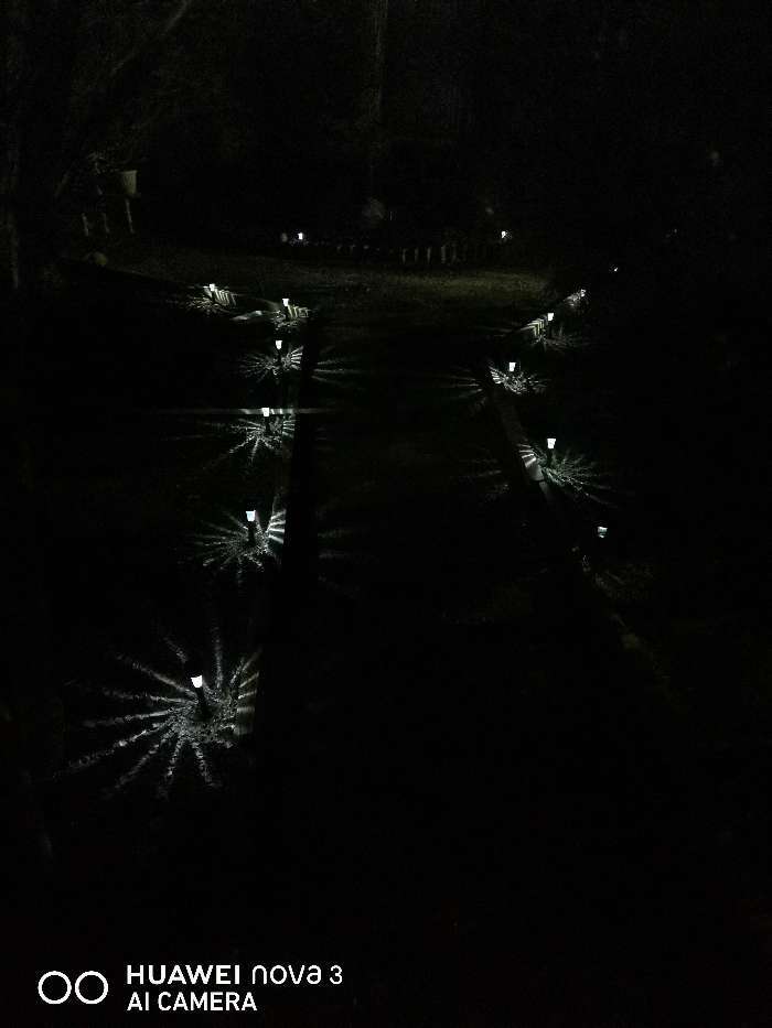 Фотография покупателя товара Садовый светильник на солнечной батарее «Трапеция», 4.5 × 30 × 4.5 см, 1 LED, свечение белое - Фото 44