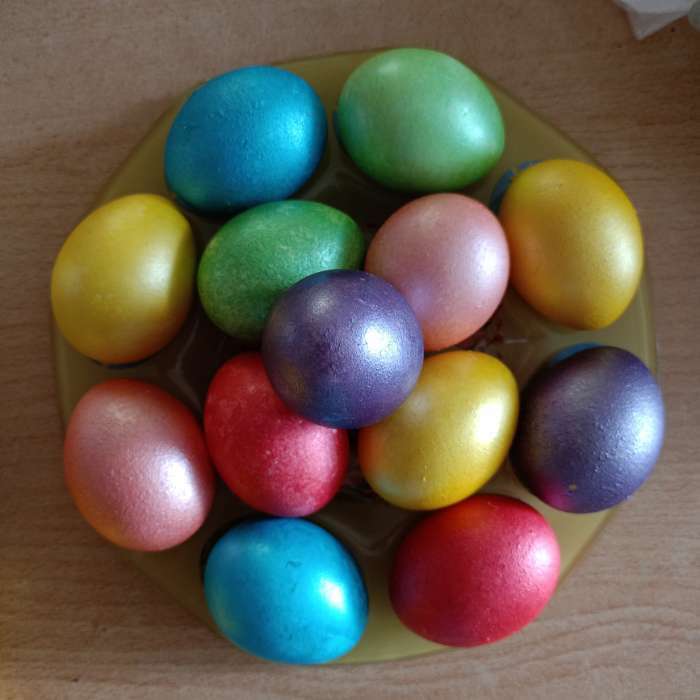 Фотография покупателя товара Набор для декорирования яиц «Перламутровый блеск. Нежная жемчужина» - Фото 2