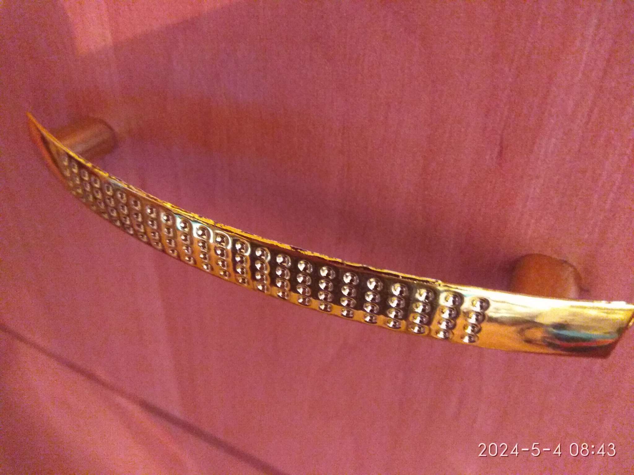 Фотография покупателя товара Ручка-скоба ТУНДРА (мод.1012-96), м/о 96 мм, цвет матовый хром - Фото 1