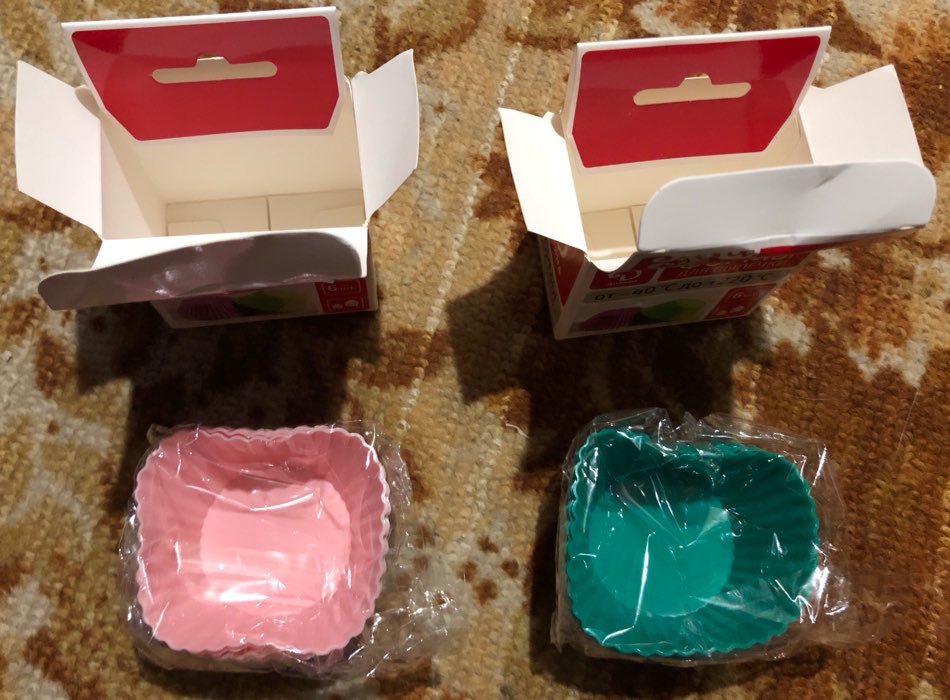 Фотография покупателя товара Набор силиконовых форм для выпечки Доляна «Риб. Круг», 7х4 см, 6 шт, цвет МИКС