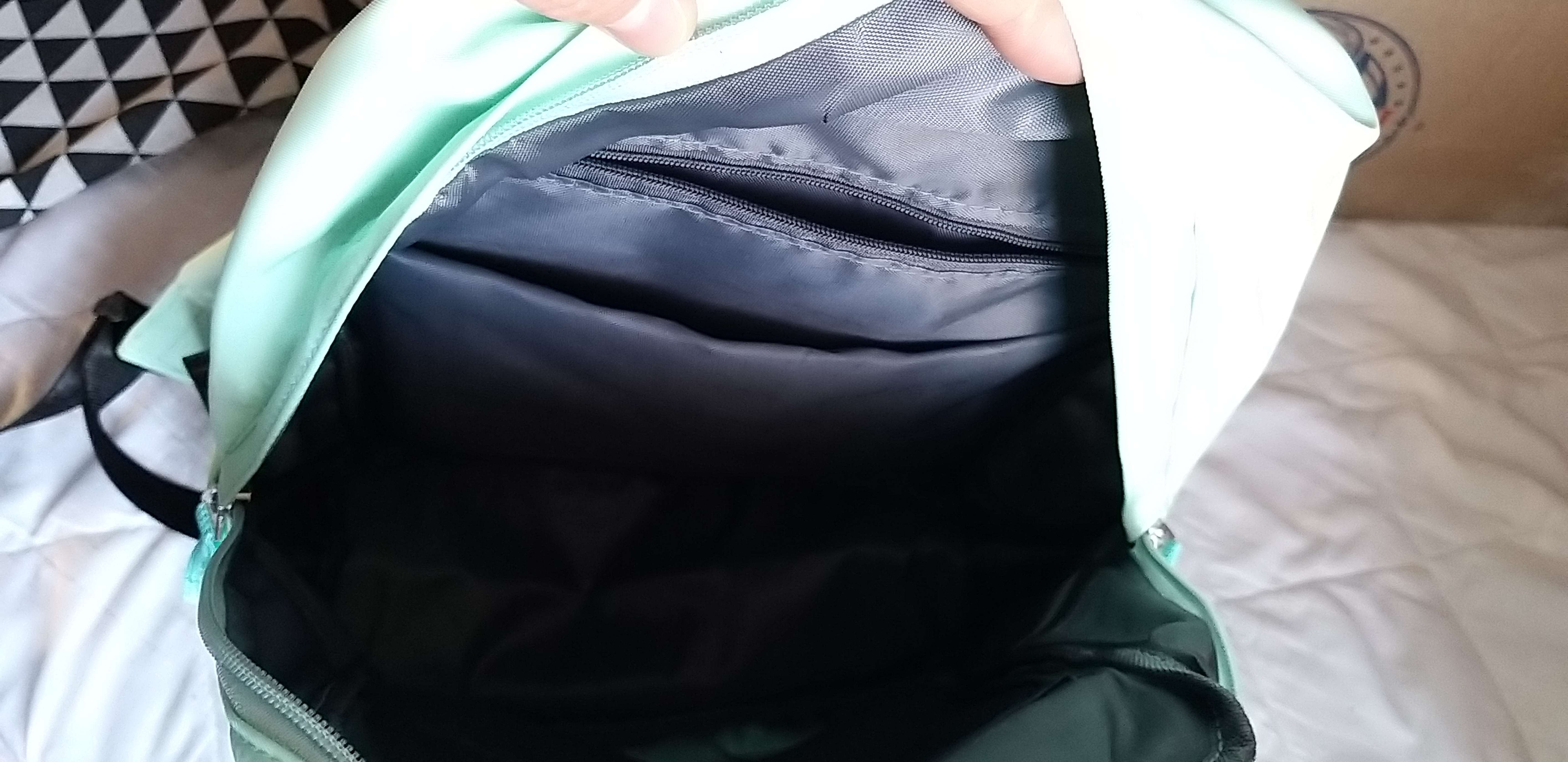 Фотография покупателя товара Рюкзак, отдел на молнии, наружный карман, цвет мятный - Фото 6