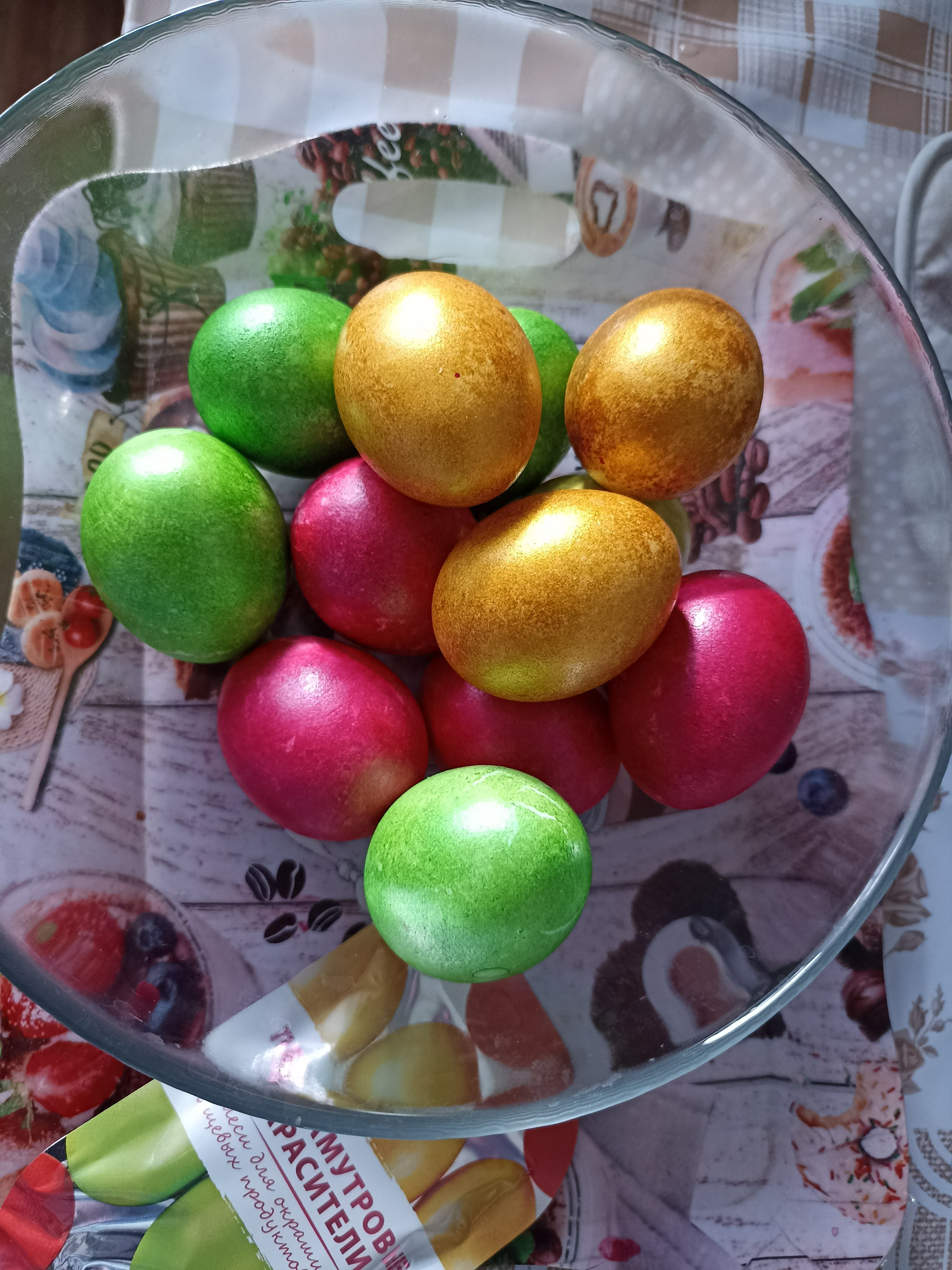 Фотография покупателя товара Красители пищевые перламутровые, 3 цвета, микс, 2 вида - Фото 1
