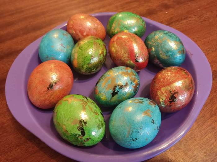 Фотография покупателя товара Набор для декорирования яиц «Перламутровая Пасха», 4 вида, микс - Фото 2