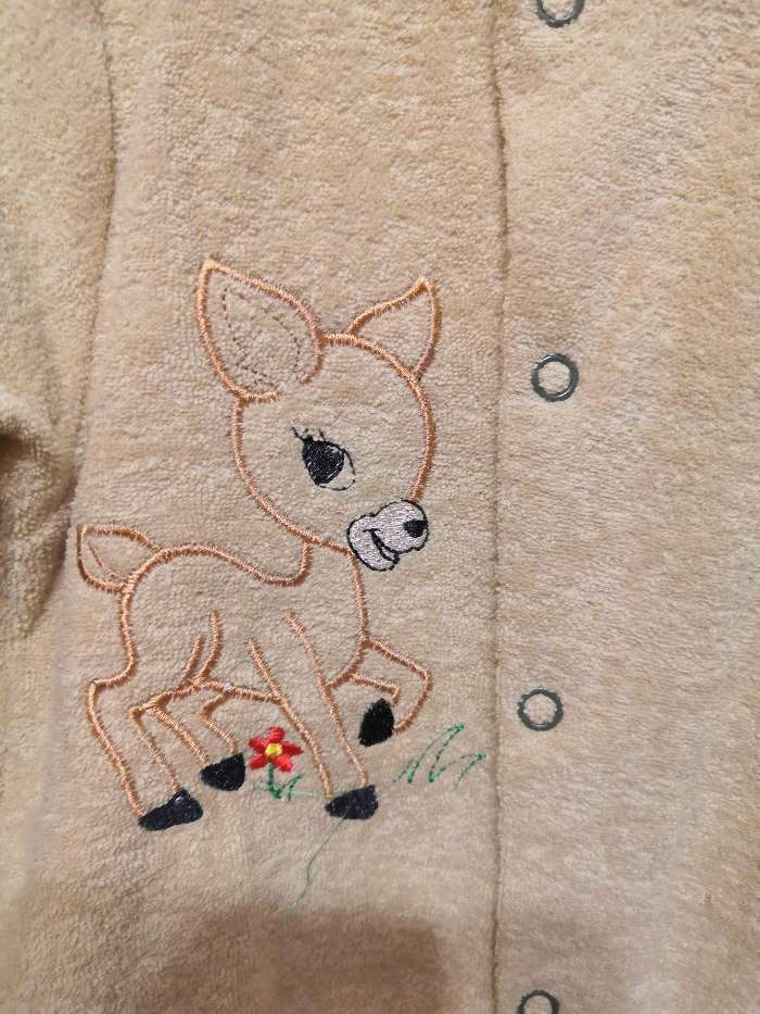 Фотография покупателя товара Комбинезон детский, цвет бежевый, рост 68 см - Фото 2