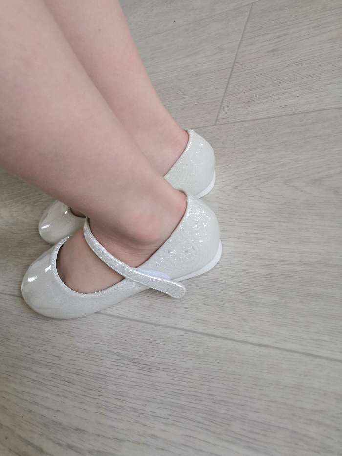 Фотография покупателя товара Туфли детские MINAKU, цвет белый размер 29 - Фото 1