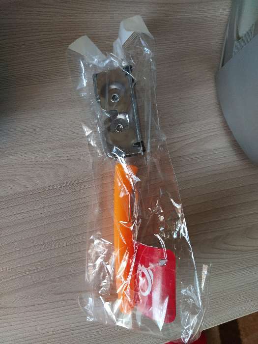 Фотография покупателя товара Точилка для ножей Доляна «Оранж», 19×3,5 см - Фото 3