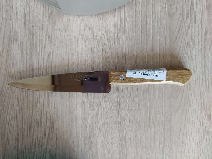 Фотография покупателя товара Нож поварской Tramontina Universal, лезвие 15 см, сталь AISI 420, деревянная рукоять - Фото 1