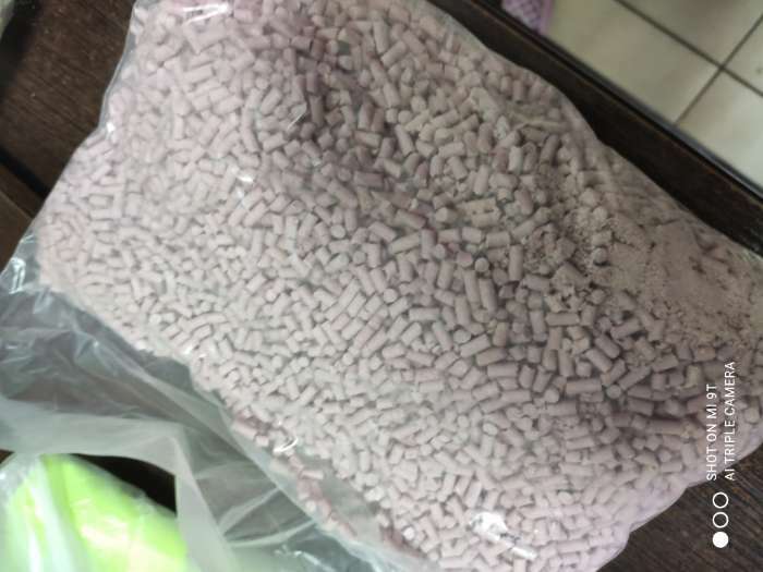 Фотография покупателя товара Наполнитель тофу, лаванда, 1,2 кг впитываемость 3 л