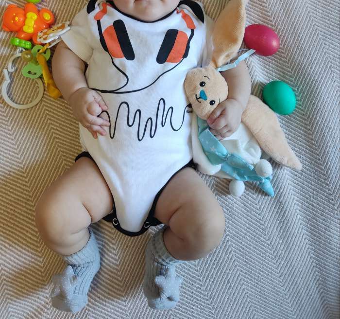 Фотография покупателя товара Боди Крошка Я Little man, рост 74-80 см, белое - Фото 6