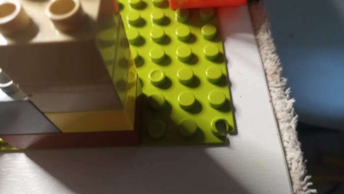 Фотография покупателя товара Пластина-основание для конструктора, малая цвет Желтый 25,5 х19 см - Фото 3