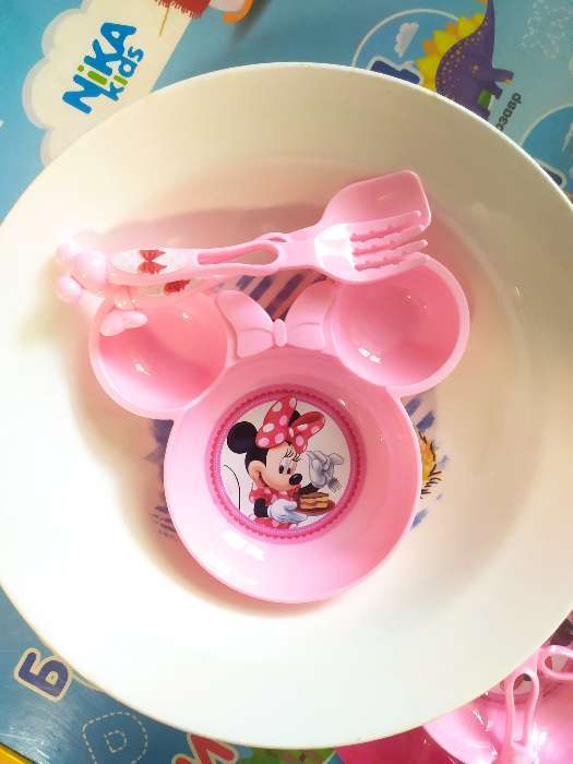 Фотография покупателя товара Игровой набор «Любимая посудка», Минни Маус - Фото 1