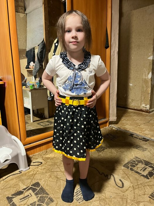 Фотография покупателя товара Ремень детский, ширина 2.5 см, пряжка металл, цвет жёлтый - Фото 1
