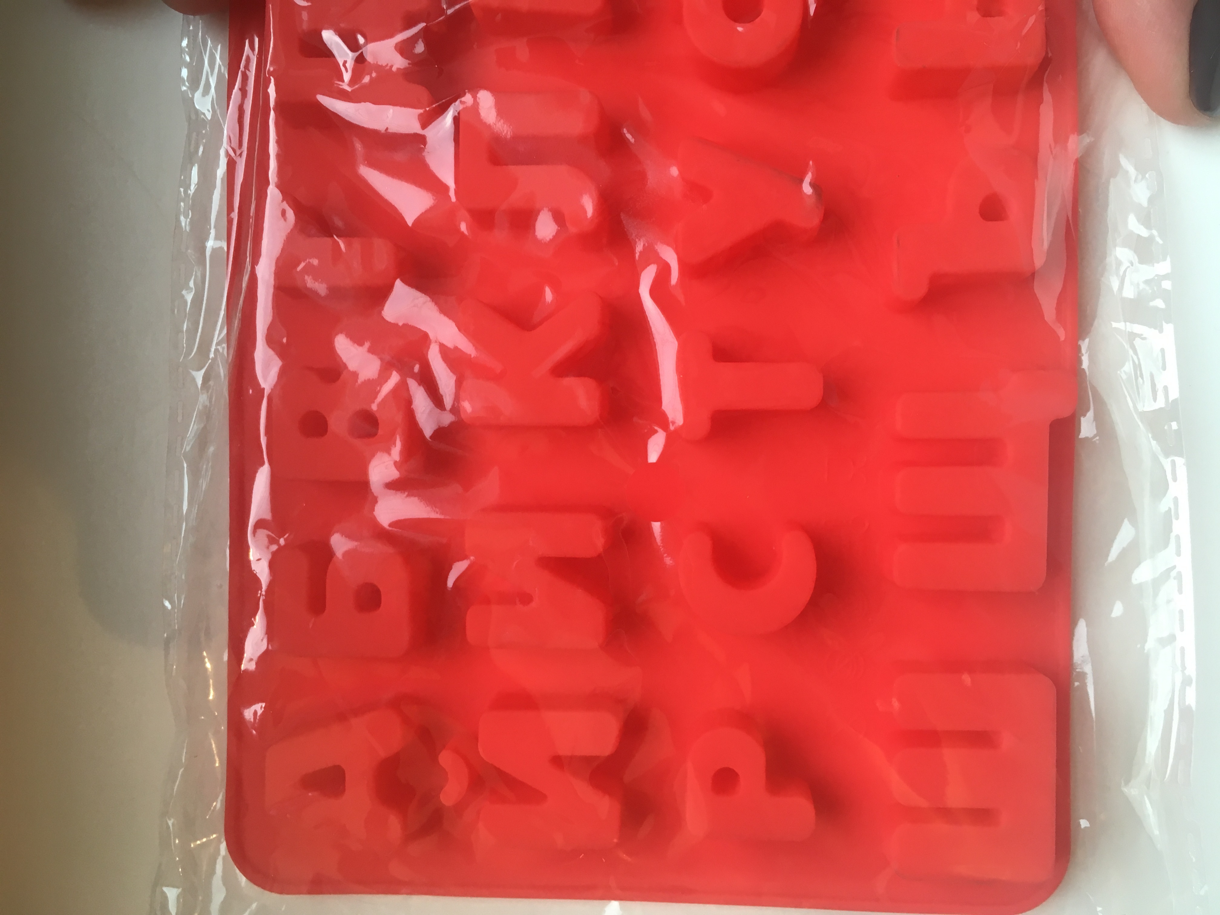 Фотография покупателя товара Форма силиконовая для украшений Доляна «Буквы. Алфавит русский», 24,8×12×1,5 см, 33 ячейки, цвет МИКС - Фото 33