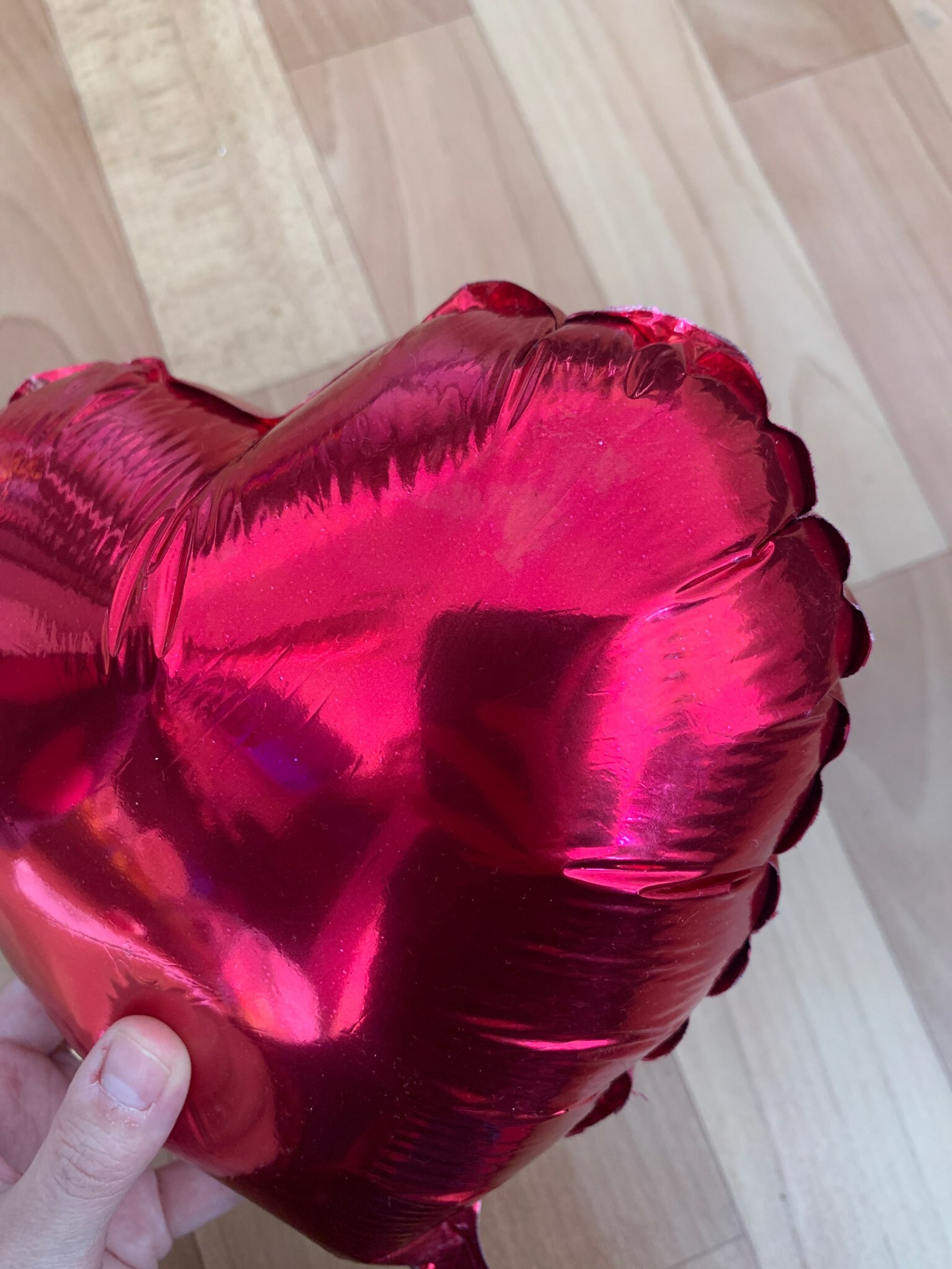 Фотография покупателя товара Шар фольгированный 9" «Мини-сердце», с клапаном, набор 5 шт., цвет красный
