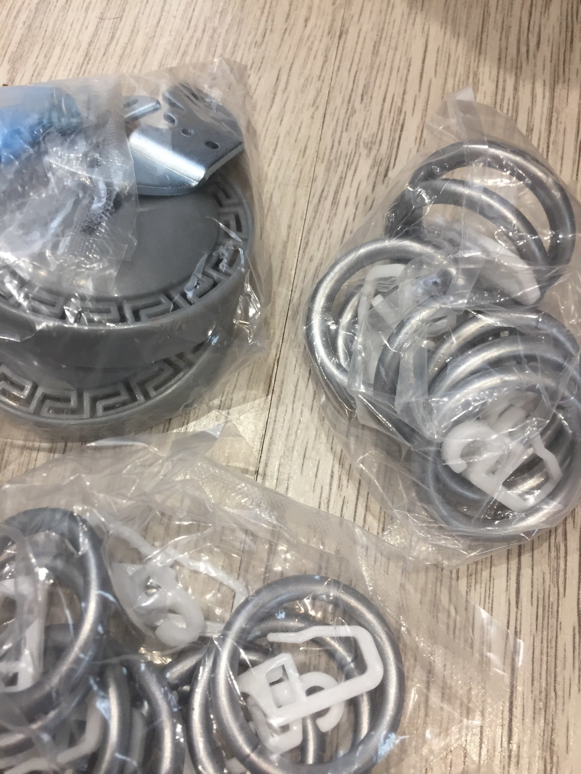 Фотография покупателя товара Карниз двухрядный, «Фэшн», 240 см, d=1,6 см, с наконечниками «Орион», цвет сатин - Фото 2