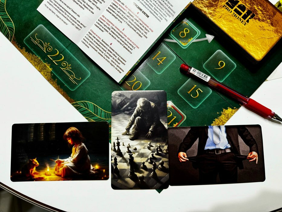 Фотография покупателя товара Психологическая игра «Изобилие», 60 карт (7х12 см), игровое поле, кубик, 16+