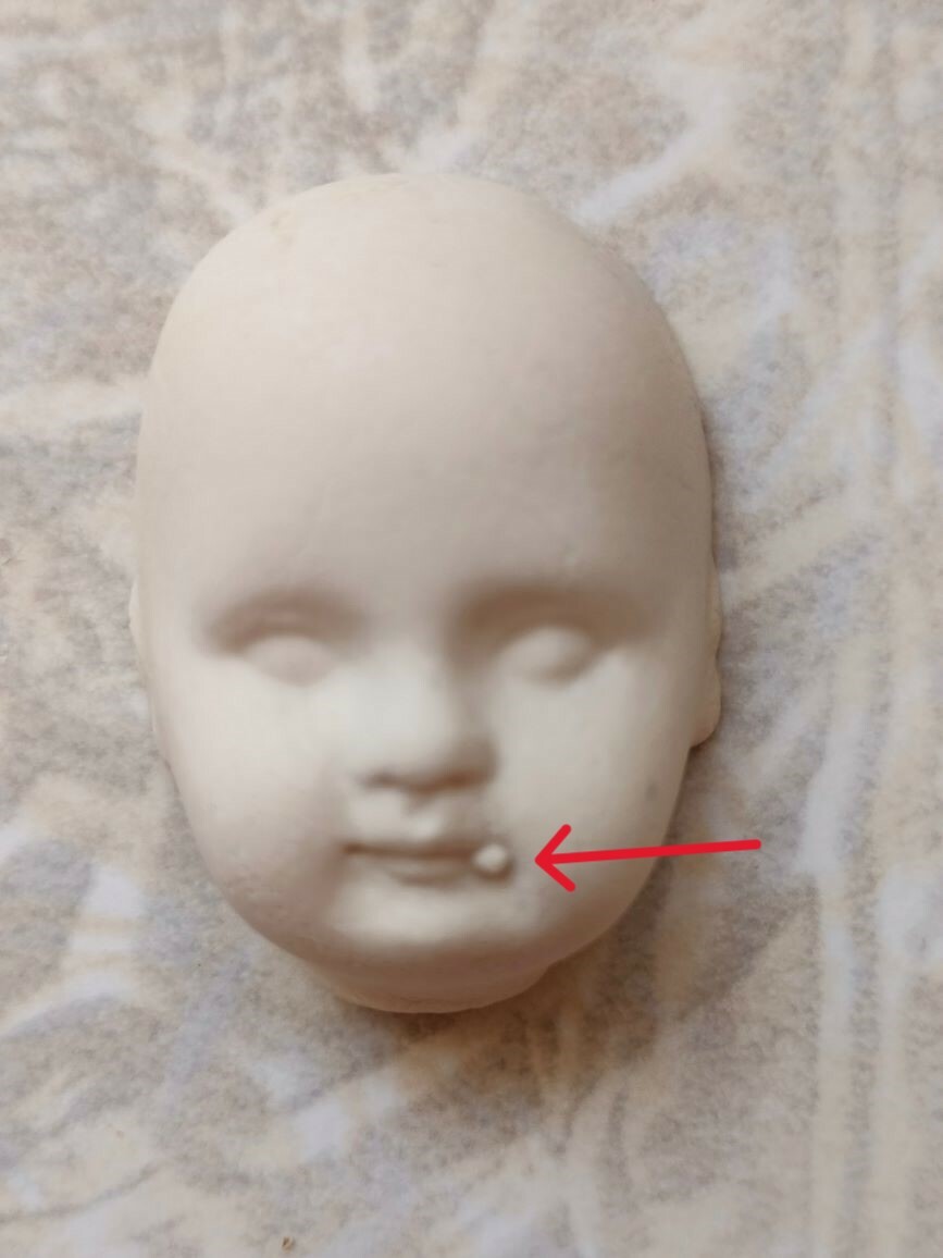 Фотография покупателя товара Молд силикон "Лицо младенца" №13 3х2х1,5 см - Фото 7