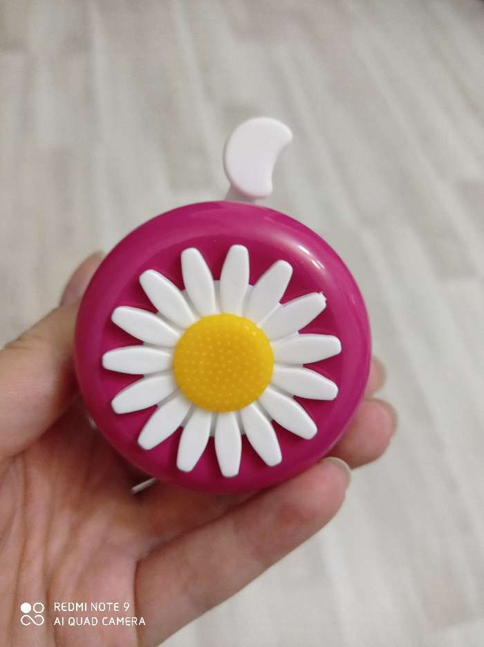 Фотография покупателя товара Звонок велосипедный Fashion girls Graffiti, розовый - Фото 2