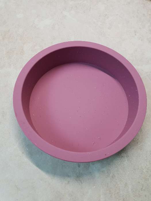 Фотография покупателя товара Форма для выпечки «Круглая», 16×4 см, цвет МИКС - Фото 1