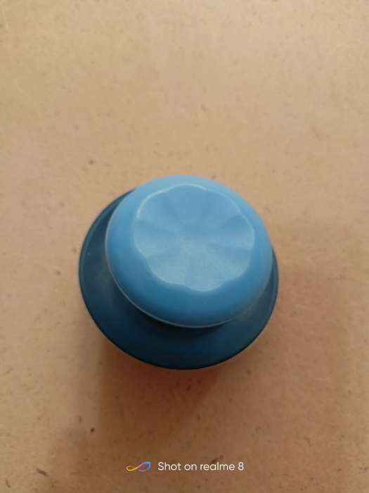 Фотография покупателя товара Ручка для крышки на посуду Доляна «Гевни», d=4,5 см, цвет синий - Фото 2