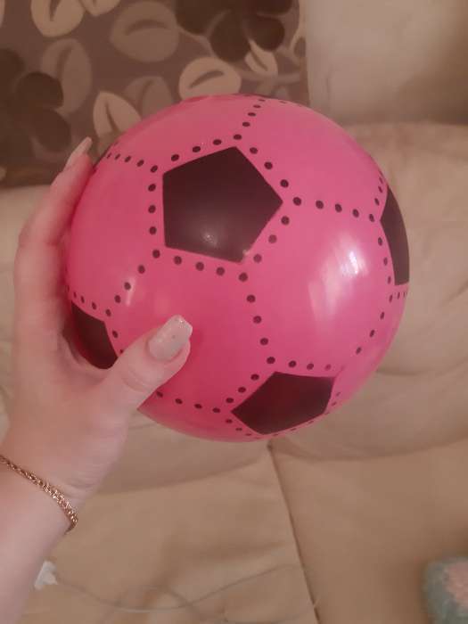Фотография покупателя товара Мяч детский «Футбол», d=16 см, 45 г, цвет МИКС - Фото 8