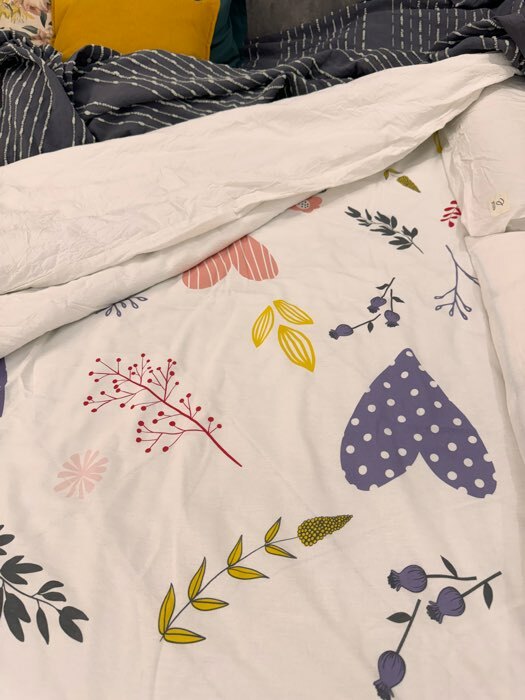 Фотография покупателя товара Простыня на резинке 1.5-спальная «Этель» Flower garden, 160×200+25 см, бязь - Фото 1