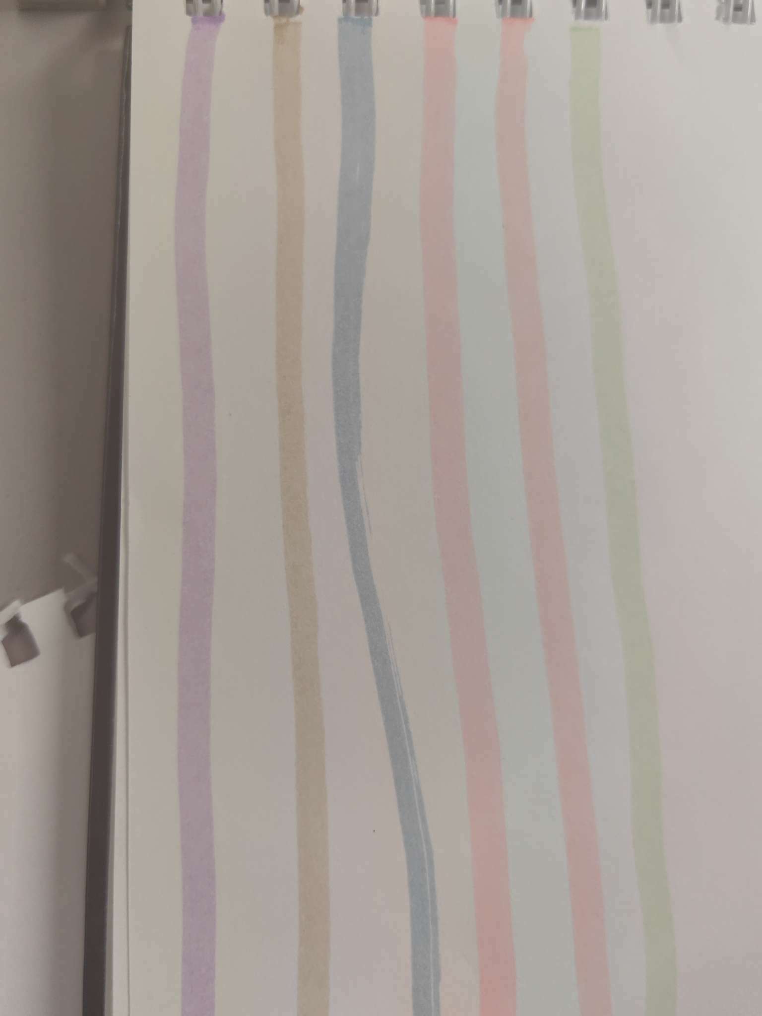 Фотография покупателя товара Набор маркеров-текстовыделителей, 6 пастельных цветов, корпус квадратный - Фото 4