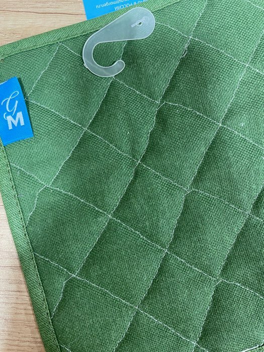 Фотография покупателя товара Прихватка Leaf green, размер 20х20 см, цвет зеленый