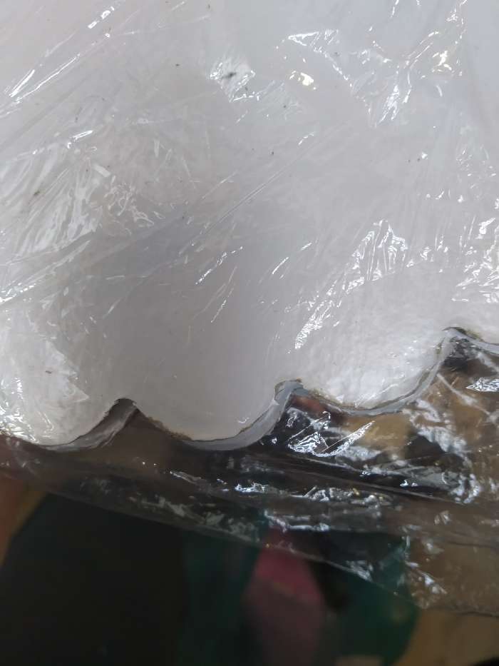 Фотография покупателя товара Подложка усиленная, волна,  26 см, черно - белая, 3,2 мм - Фото 2