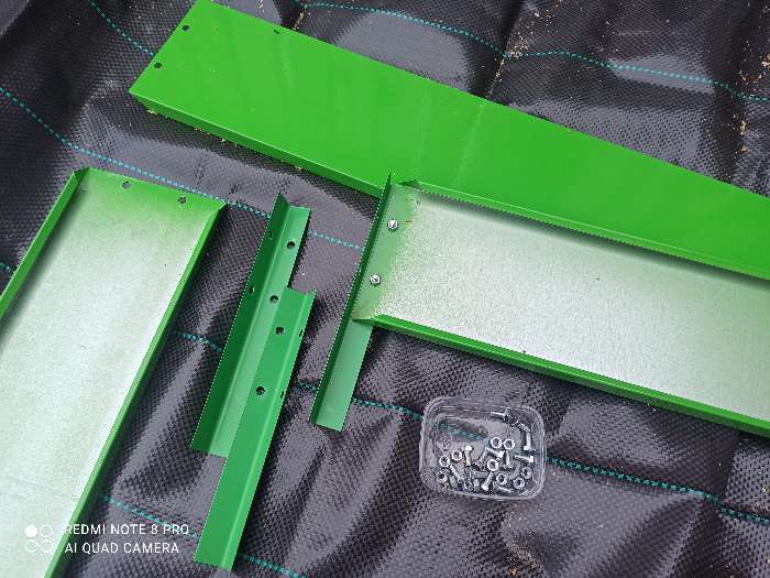 Фотография покупателя товара Грядка оцинкованная, 195 × 100 × 15 см, серая, Greengo - Фото 12