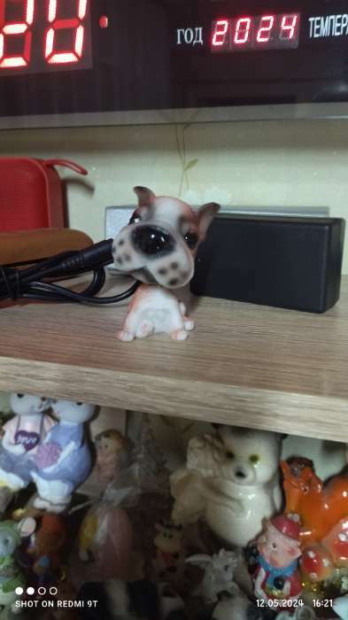 Фотография покупателя товара Собака на панель авто, качающая головой, дворняжка