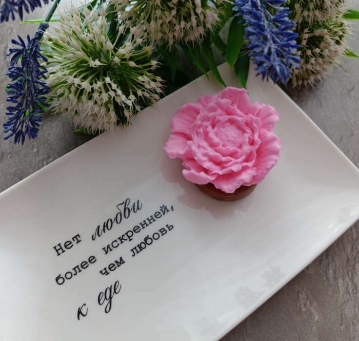 Фотография покупателя товара Блюдо керамическое Flower, 20.5 х 12.5 х 1.8 см, цвет белый - Фото 1