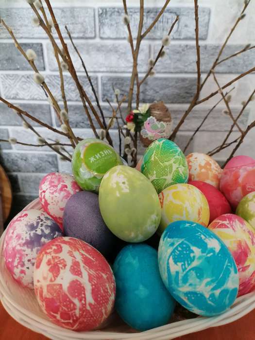 Фотография покупателя товара Красители пищевые для яиц «Пасхальный набор классический» - Фото 1
