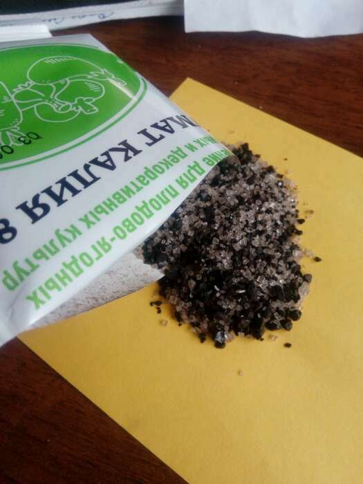 Фотография покупателя товара Удобрение Гумат калия 80, Зеленое сечение, 50 г - Фото 1