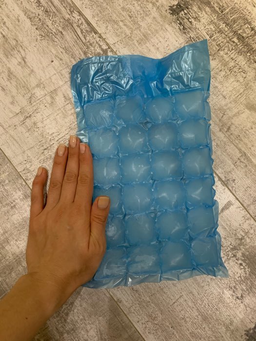 Фотография покупателя товара Пакеты для льда Komfi 192 кубика, самозатягивающийся - Фото 2