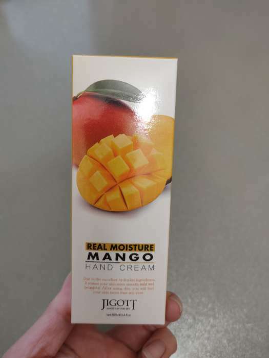 Фотография покупателя товара Крем для рук Jigott увлажняющий, с экстрактом манго, 100 мл