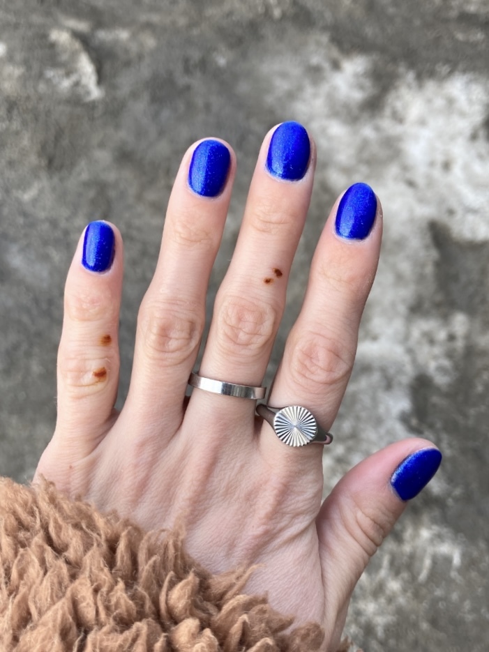 Фотография покупателя товара Гель лак для ногтей «NEON», 3-х фазный, 8 мл, LED/UV, цвет синий с блёстками (38)