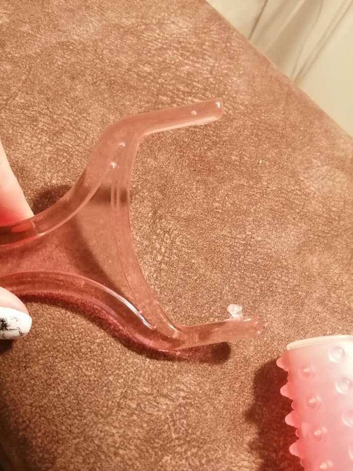 Фотография покупателя товара Массажёр-барабан для тела «Больше розовых оттенков в жизни», 19 х 8,5 см - Фото 2