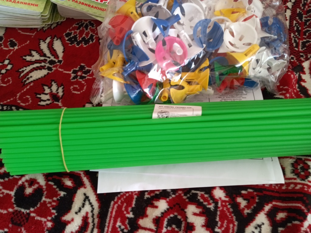 Фотография покупателя товара Держатель-зажим для шаров, d=5,4 мм, набор 100 шт., цвета МИКС