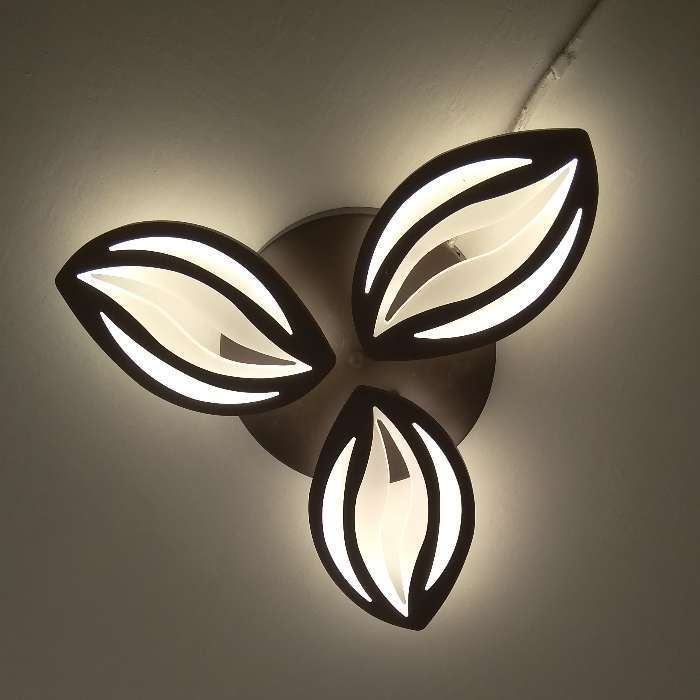 Фотография покупателя товара Светильник ГАЛЛОП «Галактика» 423700, LED 90W, кофе, 60.5×60.5×7.5 см - Фото 2