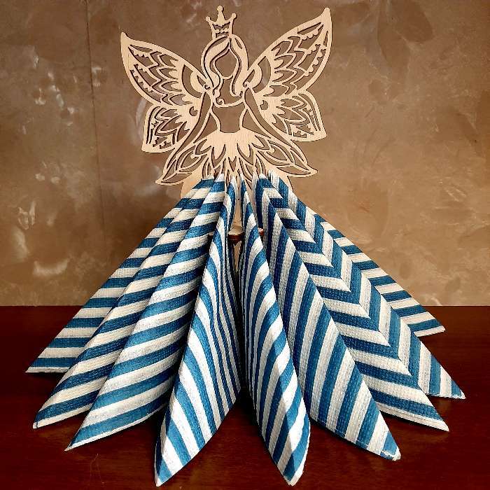 Фотография покупателя товара Салфетница деревянная «Бабочки», 24,5×9×8 см, на пьедестале - Фото 22