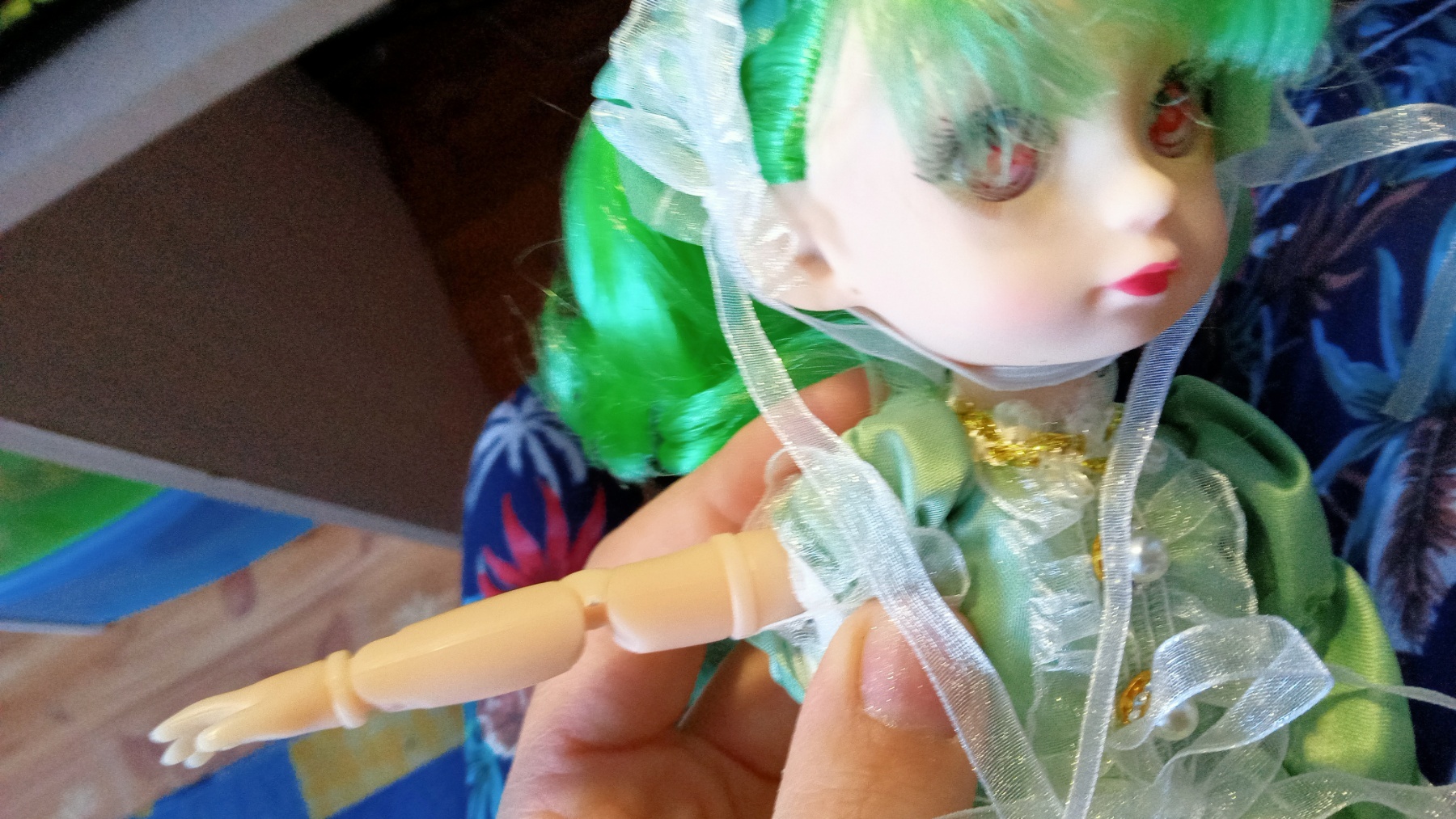 Фотография покупателя товара Кукла шарнирная «Сказочный наряд. Алана», МИКС - Фото 3
